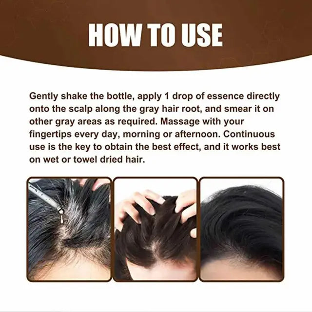 Anti-Greying Hair Spray | Drakkar Spray for Hair |